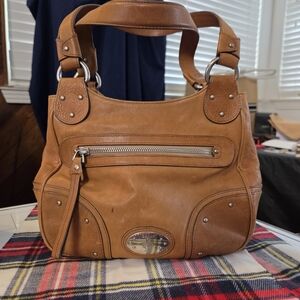 Bally Brown Leather Italian Luxury Shoulder Bag